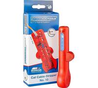 WEICON TOOLS Cat Cable-Stripper No.10, Dénudeur pour câbles de données Cat 5, 6 & 7, Dénudeur pour câbles réseau