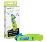 WEICON TOOLS Couteau pour câbles No. S 4-28 Multi Green Line | matières premières durables | avec fonction de dénudage dans le boîtier