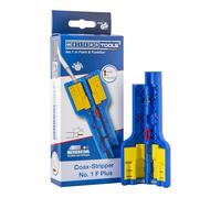 WEICON TOOLS Dénude-câbles coaxiaux N° 1 F Plus - pour câbles coaxiaux mini ou midi