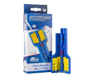 WEICON TOOLS Dénude-câbles coaxiaux N° 1 F Plus - pour câbles coaxiaux mini ou midi