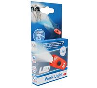 WEICON TOOLS Lampe de travail LED pour pince à dénuder, vision parfaite dans l'obscurité, 3 niveaux, rechargeable en USB-C, rouge