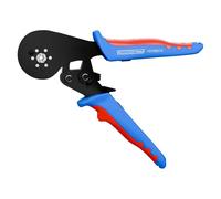 WEICON TOOLS pince à sertir 16 mm² HEX, câbles 0,5-16 mm² (20-5 AWG), embouts, sertissage hexagonal, bleu/rouge