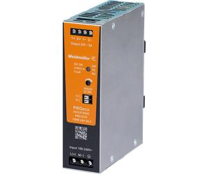 WEID 3025570000 - Alimentation à découpage rail DIN, PROeco II, 120 W, 24 V ,5 A.