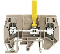 Weidmüller 1345280000 Bloc de jonction de test sectionnable modulaire 7.90 mm raccord à vis beige 50 pc(s)