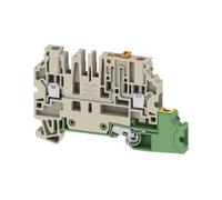 Weidmüller 2892820000 Bloc de jonction de test sectionnable raccord à vis beige 50 pc(s)