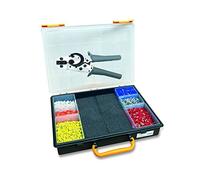 Weidmüller Assortiment CRIMP 485960 (outil de frappe avec embouts de câble et mallette en plastique de qualité supérieure)
