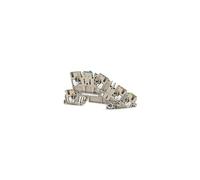 Weidmüller Lot de 50 bornes d'installation AITB 2.5 NDT-L-PE 2669030000 Beige