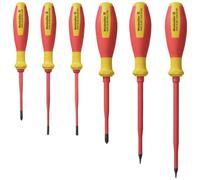 Weidmüller SDI SET SLIM S3.5-6.5/PH1/2 VDE Jeu de tournevis vis à fente, cruciforme Phillips