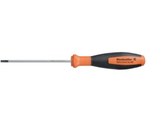Weidmüller SDS 0.6X3.5X100 Tournevis pour vis à fente Largeur de lame: 3.5 mm Longueur de la lame: 100 mm