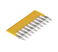 Weidmüller Weidmüller Barrette de connexion transversale 2,8 mm 10 pôles ZQV 4/10 GE Quantité:1