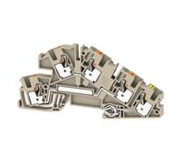 Weidmüller Weidmüller Bornes d'installation à étages PUSH IN 4 mm² AITB BB L-L-PE Quantité:1
