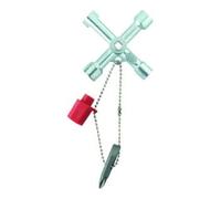 Weidmüller Weidmüller Clé universelle pour armoire électrique Cross-Key Quantité:1