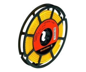 Weidmüller Weidmüller Marque-câble Chiffre 0 jaune 2,5-16 CLI M2-4GE/SW CD Quantité:500