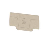 Weidmuller AEP 2C 2.5 Plaque De Terminaison - 1514400000 [50 Pièces]