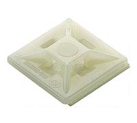 Weidmuller - Embase Adhésive Weidmüller Cbh 19/19 Natur 1289200000 (l X L) 19 Mm X 19 Mm 100 Pc(s)