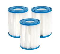 WEIGEXIEO 2-10 pièces 58094 Cartouche filtrante Type II, Cartouche filtrante for Spa de Piscine, Compatible for Bestway Flowclear II, 58094 58383 58386 58117 58386GS Compatible for Lay Z Spa(3pcs)