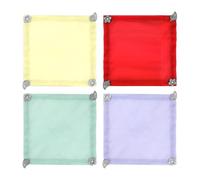 Weighted Wine Glass Covers, 4 Pcs Mesh Lid for Outdoor Party | Weighted Wine Glass Covers 4 Pack, Breathable Mesh Screen Lid Drink Protector with Charms for Outdoor Picnic Party Wedding Ga