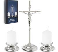 Weihnachtslieder-Set, Edelstahl, silber, gerade, 19 cm