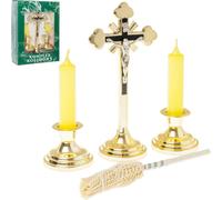 Weihnachtslieder-Set mit traditionellem Goldstreuer für Weihnachtslieder, 19 cm