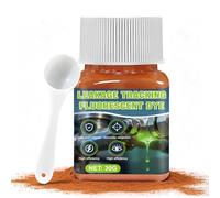 WEILAOK Fluorescéine, Colorant Fuite Piscine, Contient Une Cuillère Doseuse | 30g Colorant Traceur Intense pour Recherche de Fuite Piscines, Plomberie, Toiture, Voiture
