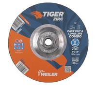 Weiler Tiger Zirc 58055 Lot de 10 roues à tronçonner et meuler Z30T 17,8 x 0,3 cm
