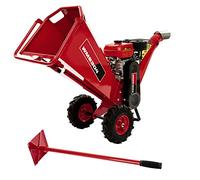 Weima WMS304 Broyeur à bois 7 CV Moteur à essence - Rouge - Broyeur de bois - Motoculteur - Manuel - Acier haute vitesse