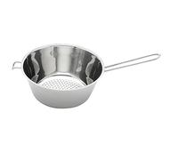 Weis 11820 Passoire à blanchir avec Fond Plat Acier Inoxydable Argent 40 x 22 x 12 cm