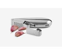 Weis 15222 Presse-ail avec 2 Inserts Acier Inoxydable Argent 16,5 x 3,2 x 5 cm