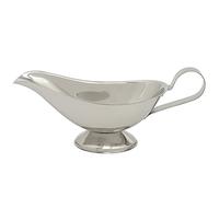 Weis 15830 Saucière Acier Inoxydable Argent 9 x 18 x 9,5 cm