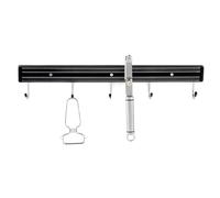 Weis 16045 Porte magnétique Noir/Argent 45 x 4,2 x 1 cm