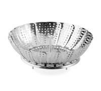 Weis 18800 Panier Vapeur Extensible Acier Inoxydable Argent 24 x 24 x 8 cm