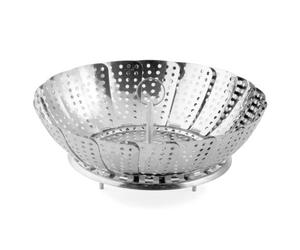 Weis 18800 Panier Vapeur Extensible Acier Inoxydable Argent 24 x 24 x 8 cm