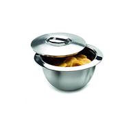 Weis 24030 Bol Thermo Paroi Double avec Insert Acier Inoxydable Argent 30 x 30 x 16 cm