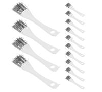 WEKAMOS 15 Pièces Brosse Nettoyage Cage Oiseaux avec Manche Long Ergonomique Grattoir et Accessoire Nettoyeur Déjections Perroquet et Bbq Polyvalent