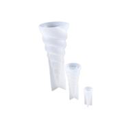 WEKAMOS Moule à Corne de Licorne en Silicone 3 Pièces pour Bricolage DIY