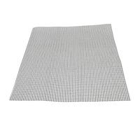 WEKAMOS Tapis de Gril antiadhésif en Fibre de Verre Noir, réutilisable, Facile à Nettoyer, pour Viande, Poisson et légumes au Barbecue