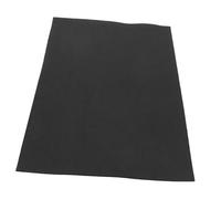 WEKAMOS Tapis en Feutre Noir Exquisément Façonné Pratique pour Calligraphie Absorption D'encre pour Étudiants et Activités Artistiques sur Table