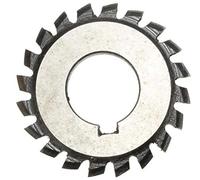 WEKOW 1PCS Module 0.5 PA20 Alésage 16mm # 1-8 HSS Involute Gear Fraise (#3)