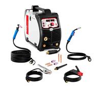 Welbach Poste À Souder Combiné Multi Procédés TRON 200 (Max. 200 A, MIG/MAG, TIG, MMA, FCAW, Onduleur IGBT, Lift-Arc, Anti-Collage, VRD)
