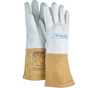 Weldas gants de soudeur nature / orange EN 388 EN 12477 EN 1149-2 taille XL (9,5) - 10-1009-XL