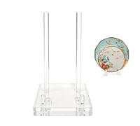 Weldphur Chevalet De Présentation en Acrylique,Réglable Transparent Décoratif,Chevalet pour Livres Et Support D'Assiettes - pour Bureau Table Salon Salle D'Étude Télétravail Disque Vinyle Plateau