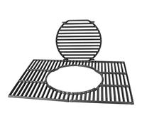 WELL GRILL 44,5cm Grille de fonte avec ronds intégrés accessoires pour Weber Spirit I & II E/S 310 320 330 Serie, Weber Gourmet BBQ Rost System, Spirit 700, Genesis 1000-3500 barbecue gaz, 8847