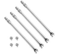 WELL GRILL Brûleur de barbecue 49,5 cm pour Weber Genesis E330 E320 E310 S310 S320 S330 avec boutons de brûleur avant en acier inoxydable 62752