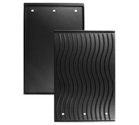 WELL GRILL Plaque en fonte pour Napoléon Rogue 425, 525, 625 et Freestyle - Plaque de cuisson en fonte - Pièce de rechange pour barbecue Napoléon, Rösle Videro G4-s - 45 x 29,2 cm