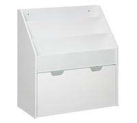 Well Home - Bibliothèque pour enfant et plateau à roulettes 62,7 x 30 x 70 cm