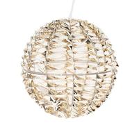 Well Home Décoration en Forme de Boule Lumineuse Couleur Or Brillant avec 300 lumières Micro LED Ø30 cm