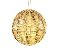 Well Home Décoration en forme de boule lumineuse couleur or brillant avec 960 lumières micro LED Ø50 cm