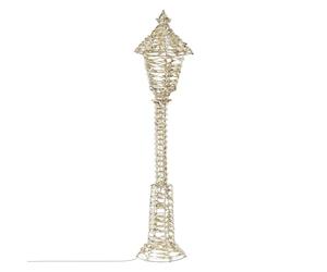 Well Home Décoration en Forme de Lanterne Lumineuse avec 300 lumières Micro LED 21 x 21 x 90 cm