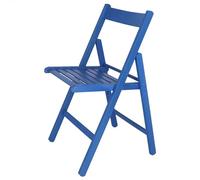 WELL HOME MOBILIARIO & DECORACIÓN Chaise Pliante, Bleu, 43x47x79