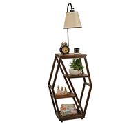 WELL HOME MOBILIARIO & DECORACIÓN Lampadaire avec Structure métallique Beige